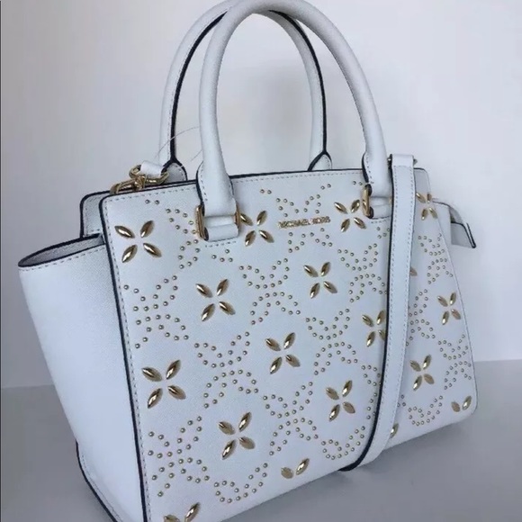 Michael Kors Selma Medium Top Zip Satchel - Picture 5 of 6